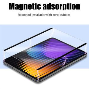 호환 샤오미 Pad 7 Pro 6 12.4 필름용 화면 보호기와 같은 종이 자석