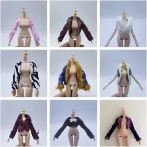 Bratz 인형 Monsterse High 30cm 패션 멋진 학교 용 옷 모피 탑 코트