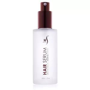 HerStyler 헤어 리페어 럼 - 곱슬머리와 손상된 모발용 아르간 오일 곱슬머리 스타일링 광택용 경량 수분