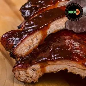 [롯데백화점]인정식탁 케이쿡 바베큐폭립 400g 2팩 + 매콤폭립 400g 2팩