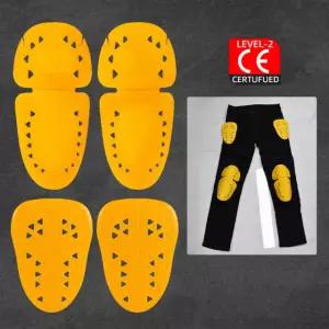 CE 레벨 2 승인 무릎 패드 오토바이 바지 용 엉덩이 보호대 범용 삽입 보호 장비 2Pcs Hip Pads
