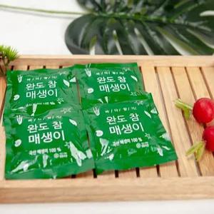 생활 매생이 보 매생이굴국 냉동매생이 양 음식 100gx10봉 완도특산물 하니D2