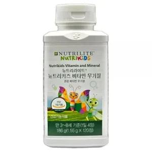 암웨이 뉴트리키즈 비타민 무기질 120정