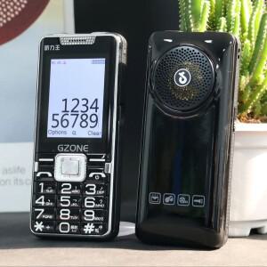 2G GSM 기능 전화 SOS 통화  다이얼 2.4 디스플레이 대형 키패드 슈퍼 시끄러운 스피커 듀얼 SIM 블랙리스