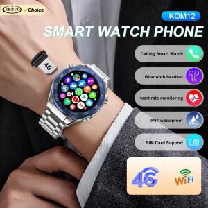 SERVO KOM12 스마트워치 휴대폰 4G LTE 안드로이드 시스템 플레이 스토어 GPS 2GB32GB 심박수 모니터링 1SI