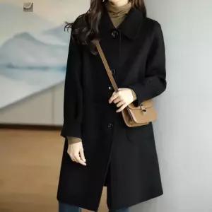 [퀸이즈][퀸이즈] 카라 포켓 싱글 데일리 코트