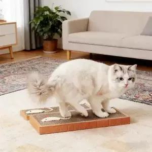 갈이용 카드보드 매트 스크래퍼 고양이 보드 가정용 가구 보호대 필수 용품