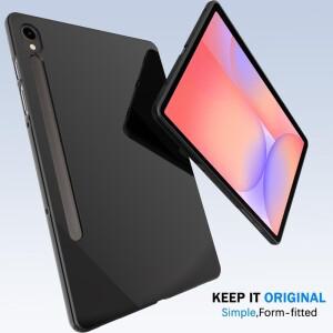 호환 탭A7 Lite/A7/A8/A9/A11/A9+/A11+/S7/S8/S9/S10 FE/S10 Lite용 케이스  슬림 매트 TPU 고무 소프트 스