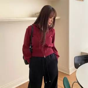 [옷자락]여자 슬림 크롭 투웨이집업 무지 8컬러 캐주얼 후드집업