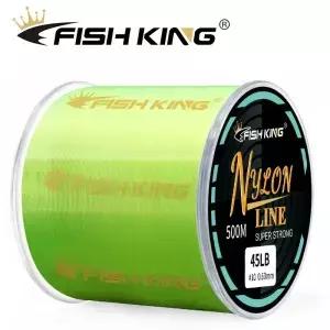 FISH KING 초강력 모노필라멘트 나일론 낚싯줄 내구성 내마모성 낚시 액세서리 300m 4.13-34LB