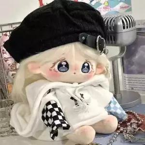 무속성 인형 여자 귀여운사람 가발 소품 솜깅이 아이돌 솜 모자 무속성솜인형 몸체 뼈 치마 풀세트