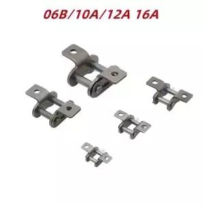 1/3/5pcs 더블 곡선 귀걸이 체인 버클 06B/10A/12A 16A 벤드
