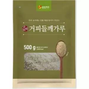 맛뜨락 거피 들깨가루 500g 동방제유 실온