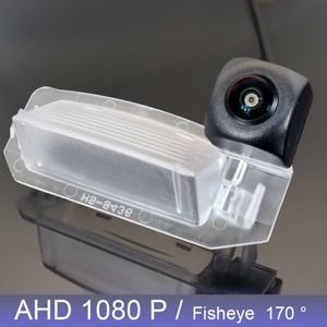 AHD 1080P FishEye 차량 후방 카메라, 미쓰비시 아웃랜더 랜서 스포츠백 i-MiEV 5D 해치백 Xpander Eclipse