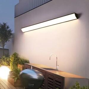 긴스트립 벽 램프 미니멀리스트 방수  LED 조명 정원 빌라 베란다 안뜰 Sconce 배경