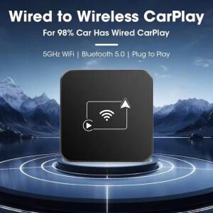 카플레이동글 JMCQ 무선 CarPlay 박스 안드로이드 자동 유선 디스플레이에 스마트 Linux 시스템 OEM 업그레이드에 적응