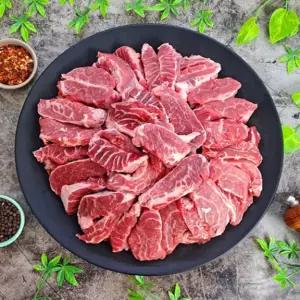 VGD 돼지 뒷고기 볼살 통볼살 통두께 500g