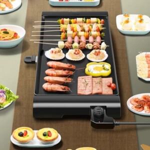 1PC 가정용 전기 로티세리 식 바베큐 실내 무연 논스틱