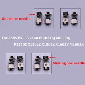 1-10PCS ASUS PX555 x1603z 2021AJ M6500Q P1550C X1502Z X1605V M1605X 용 새 노트북 DC 전원 잭 인터페이
