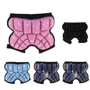 스노우 보드 스케이트 및 스키를위한 1pcs Multiclolor 보호 패딩 반바지 엉덩이 Tailbone 소년 를위한 3D