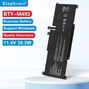 KingSener BTY-M493 배터리 MSI 프레스티지 14 i7-10710U MS-14C1 A10RAS A10M A10SC A10SC-009 B10MW B10M