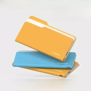 NVMe M.2 외장 SSD 케이스 폴더 모양 텐지비피에스 이이팔공 블루 하드 인클로저 컴