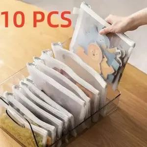 10/1pcs 메쉬 지퍼 주머니 A4A5A6 학생 방수 우편 파일 가방 메이크업 사무용품 기타 스토리지 주최자