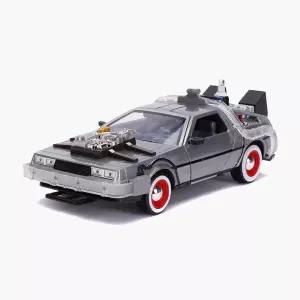 헐리웃 라이드 1 24 백투더퓨처3 Time Machine (다이자동차프라모델 만들기 디자인 모형 조립 취미 피규어