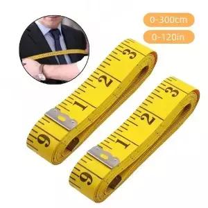 300Cm 120Inch 휴대용 부드러운 PVC 테이프 신체 측정 바느질 재단사 양재 분석 장비 도구에 대한 내구성