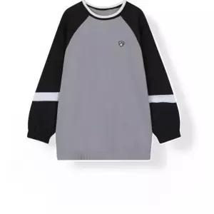 [NBA KIDS]NBA BKN 우븐믹스 나글란 맨투맨 다크그레이 K233TS040P_US