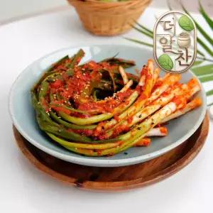 더알찬 쪽파김치 900g 파김치 소포장 가정용 밑반찬 김치