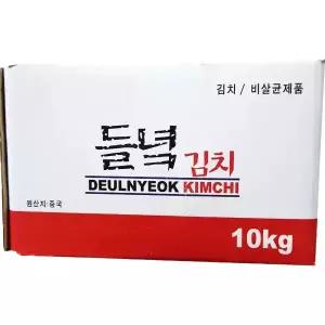 김치 (들녁 슬라이스 10K) 벌크포장 뷔페 대용량 업소용포장 국용