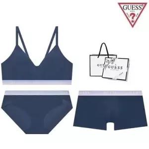 게스 언더웨어 GEWBRBPDR315NY-EBS 여성 커플속옷 면 노와이어 그라데이션 커플