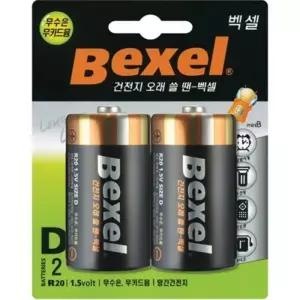 [아우트_66]벡셀 망간 건전지 aaaa 건전지 Bexel DM2 R20