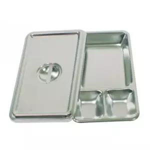 드레싱밧드 Dressing Tray 2칸 뚜껑포함 드레싱트레이 (TD-02) 개부밧드 드레싱2칸밧드