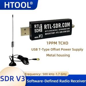 RTL-SDR RTL SDR V3 R860 (R820T2) RTL2832U 1PPM TCXO SMA 소프트웨어 정의 라디오