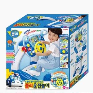 어린이 운전놀이 운전대 자동차 장난감 로보카 폴리 [BQB69454]