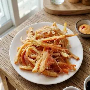 국내가공 페스츄리 오징어 1kg (허니버터 맛)