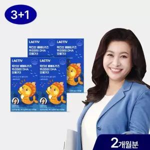 락티브 건강식품관 오은영 베베키즈 우리아이 DHA 오메가3 180캡슐60일분 락티브-오은영-키즈-오메가3 942