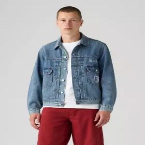 매장정품 LEVI'S 리바이스 공용 잉글랜드 Football Type II 트러커 자켓_006GH-0006 006GH-0006-BS 1870171