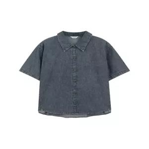 폴햄 여성 데님셔츠 반팔 청남방PHG2DW2149 298938