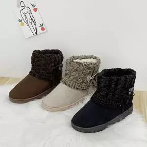여성 데일리 슈즈 방한 겨울 부츠 앵클 캐주얼 패션