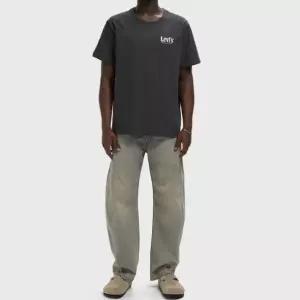 매장정품 LEVI'S 리바이스 공용 릴렉스드 반팔 티셔츠 블랙 16143-2500 16143-2500-UP 1872765