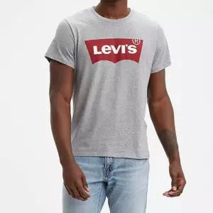 매장정품 LEVI'S 리바이스 남녀공용 배트윙 로고 그래픽 반팔 티셔츠 그레이 17783-0138 17783-0138-UP 187