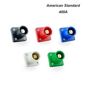 5PCS 400 Amp R-LOK 소켓 세트 패널 장착 수 단극 전원 커넥터 3상 Camlock