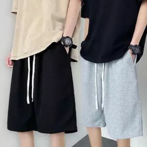 트레이닝 운동 헬스 반 바지 이 와플 여성 여름 팬츠