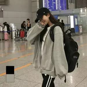 여리여리 루즈핏 소장가치 뿜뿜 캐주얼 후 여자항공