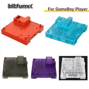 Bitfunx Gamecube Gameboy 플레이어 용 5 색 교체 쉘 NGC 게임 콘솔 액세서리 DOL-017 기본 케이스