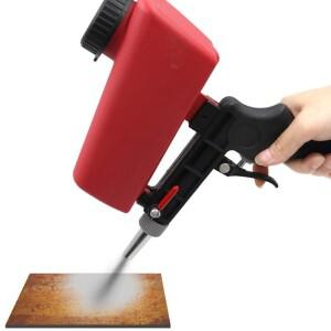 90psi 휴대용 중력 샌드 블라스팅 건 알루미늄 공압 스프레이 모래 제거 파워 머신