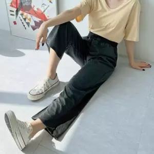 [mbnT70_66]트레이닝바지 일자 바지 와이드 팬츠